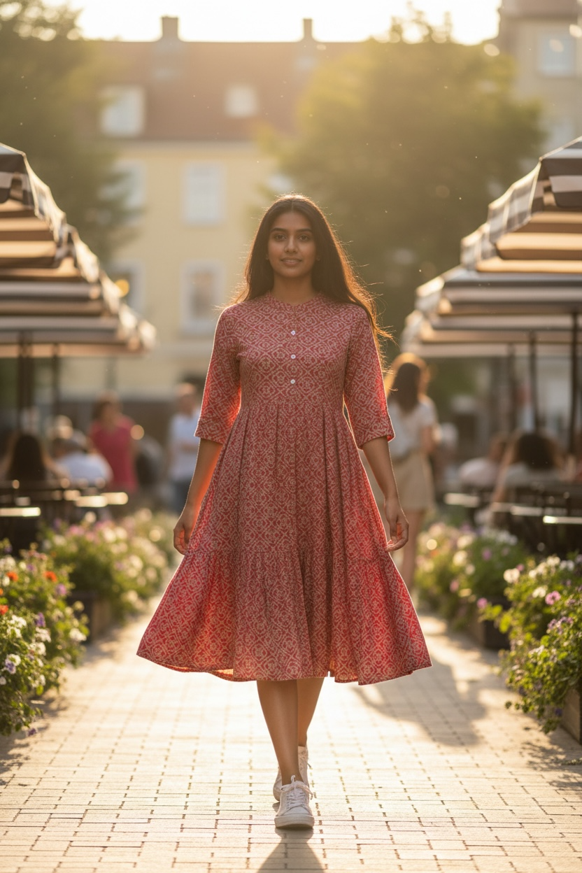 Women’s Premium Muslin Silk Kurti | Elegant Ethnic Wear