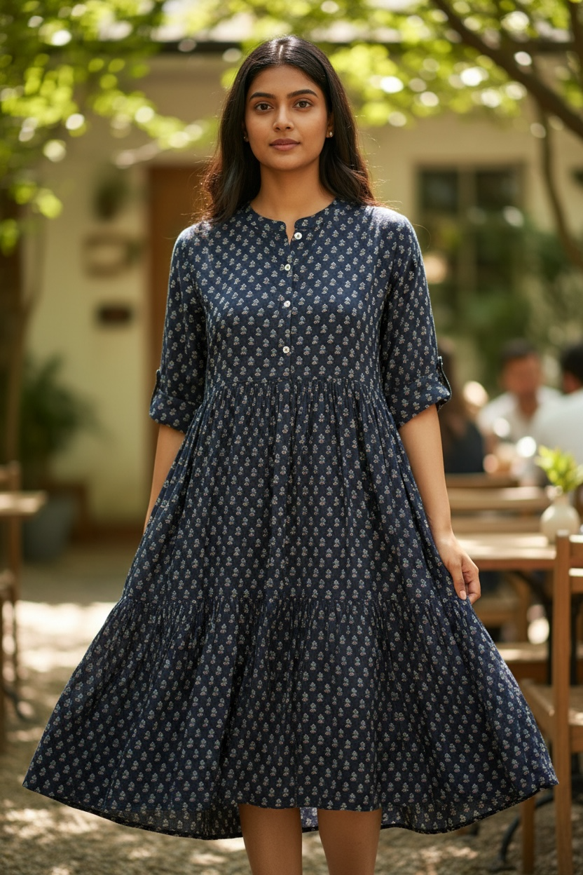 Women’s Premium Muslin Silk Kurti | Elegant Ethnic Wear