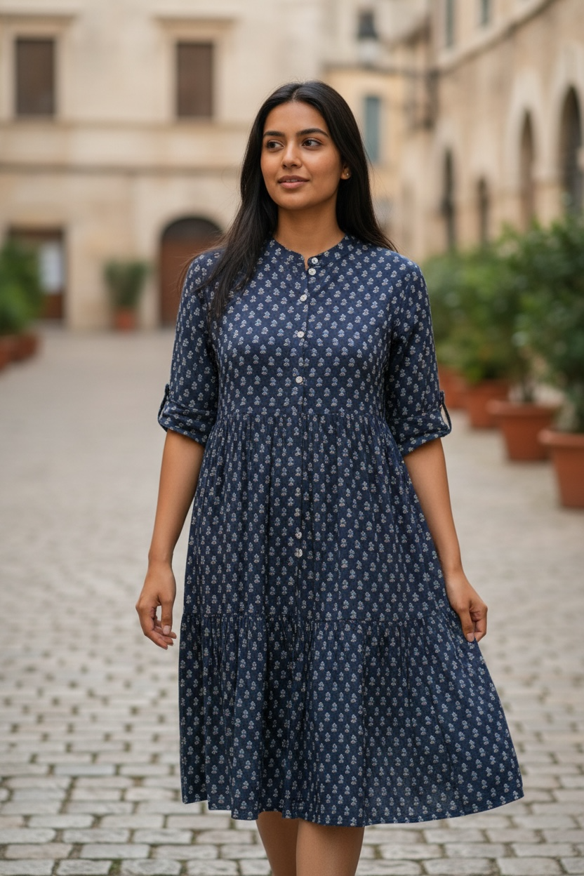 Women’s Premium Muslin Silk Kurti | Elegant Ethnic Wear