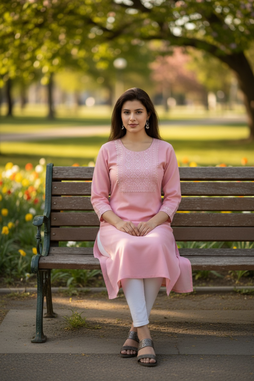 Kurti New Fashion Women Kurti  Elegant Perfect for Festive, Casual