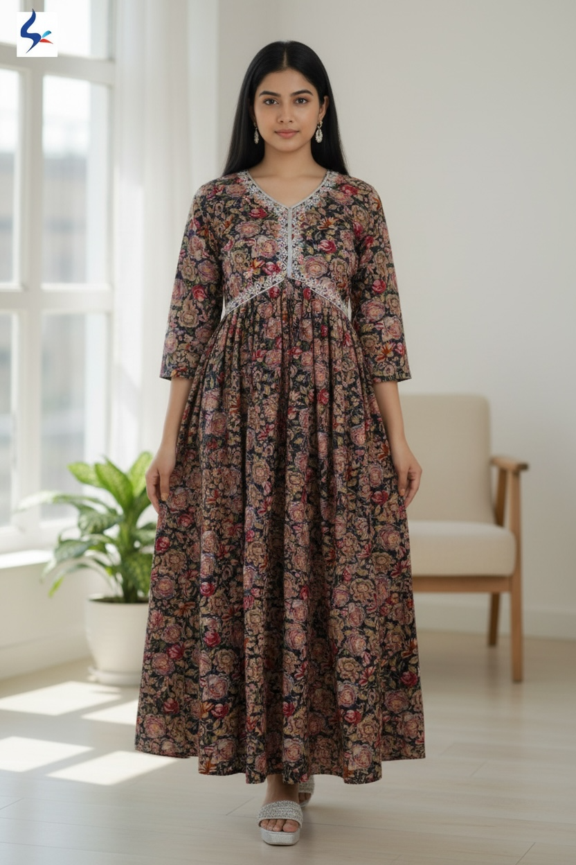 Kurti New Fashion Women Kurti  Elegant Perfect for Festive, Casual