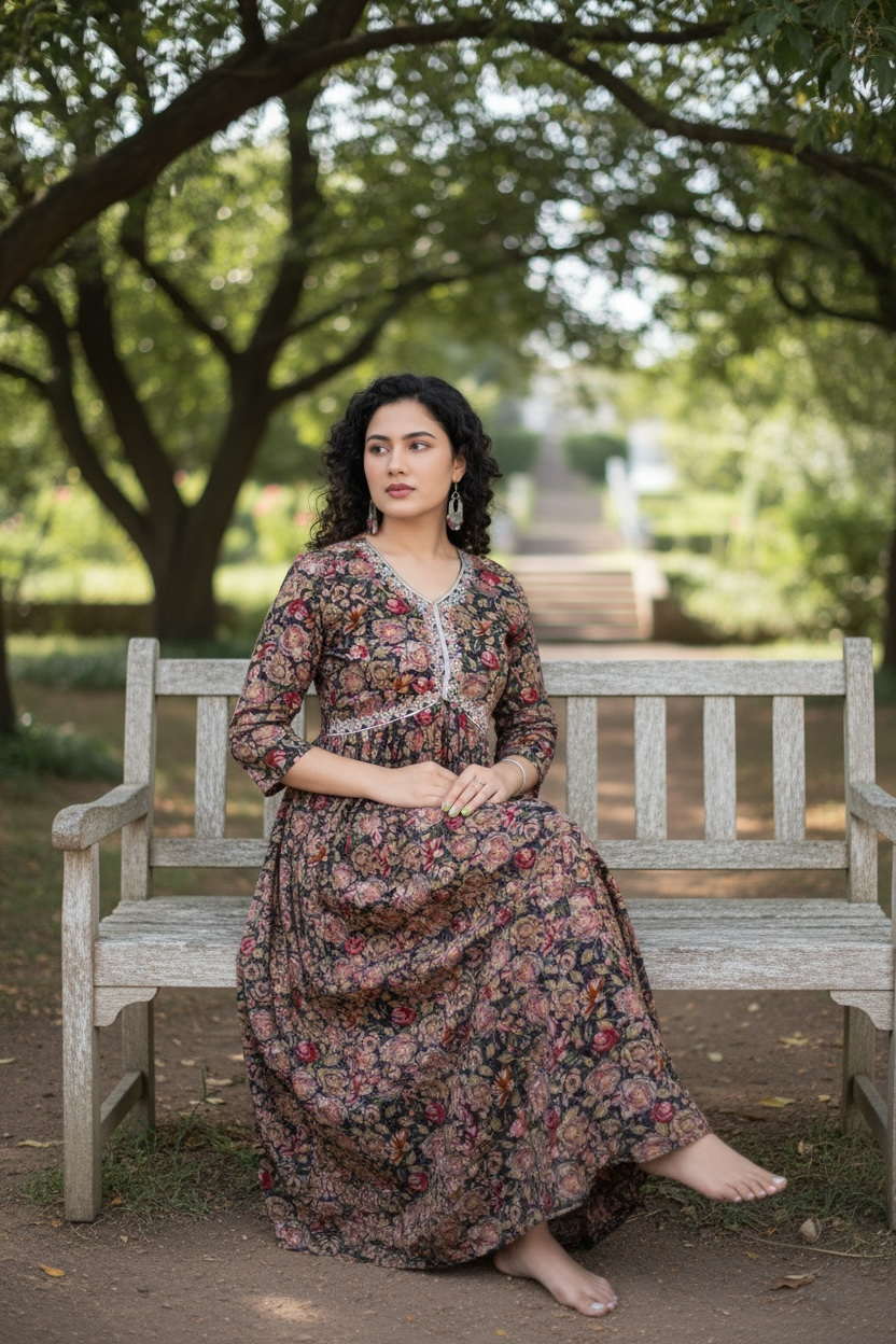 Kurti New Fashion Women Kurti  Elegant Perfect for Festive, Casual