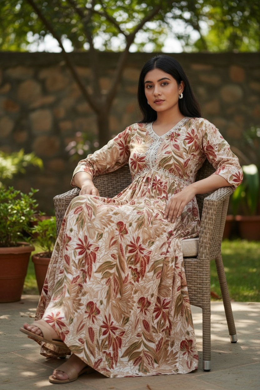 Kurti New Fashion Women Kurti  Elegant Perfect for Festive, Casual