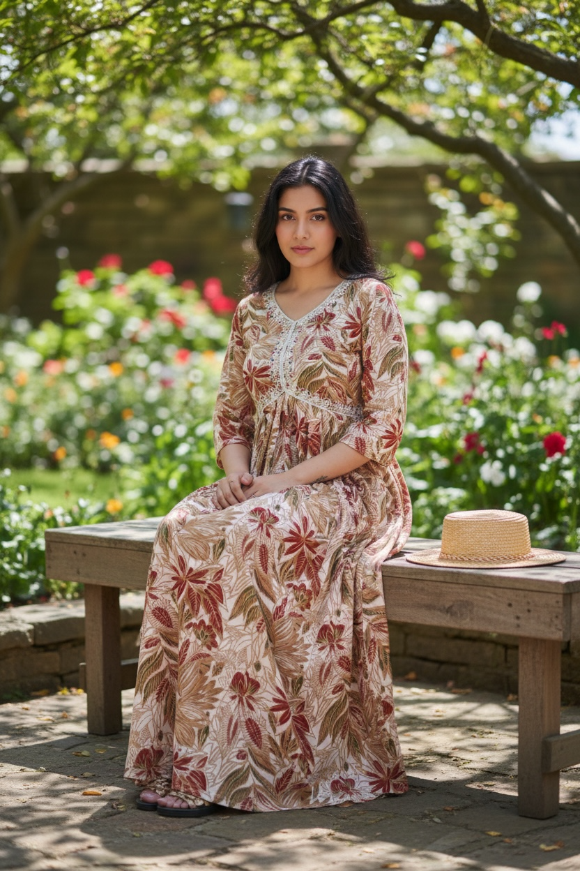 Kurti New Fashion Women Kurti  Elegant Perfect for Festive, Casual