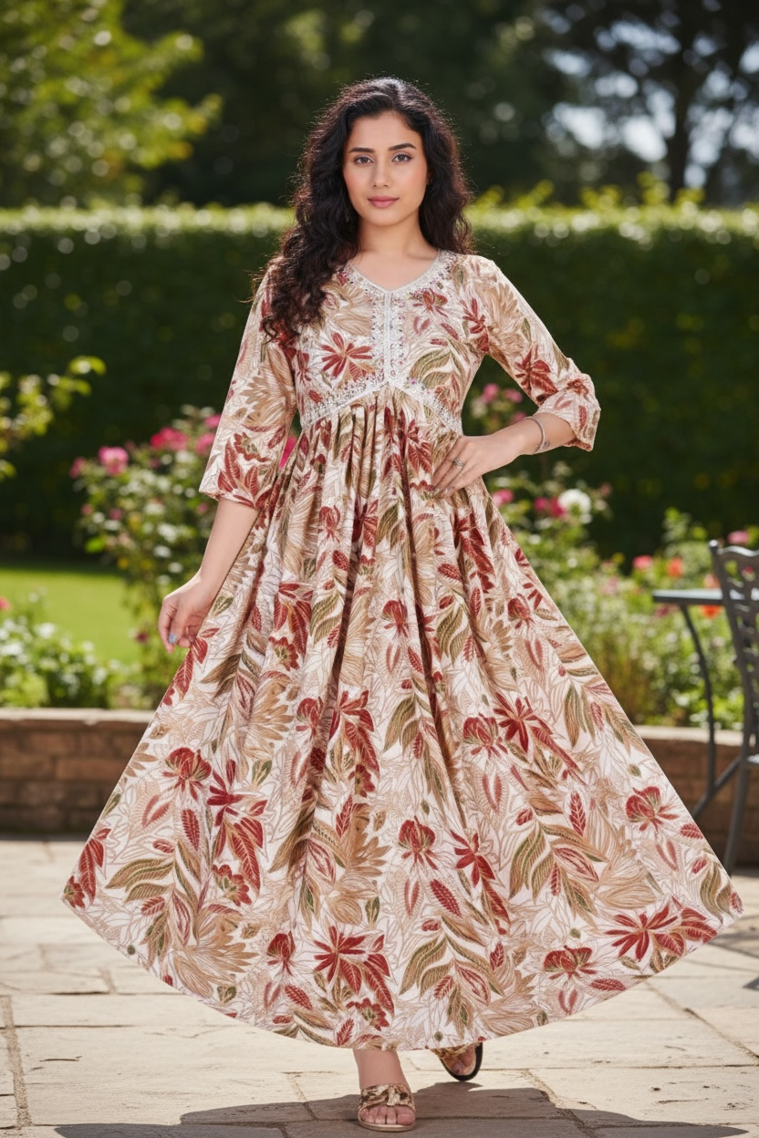 Kurti New Fashion Women Kurti  Elegant Perfect for Festive, Casual