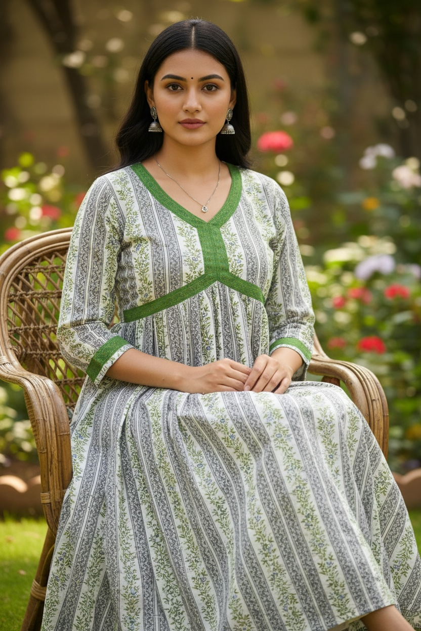 Kurti New Fashion Women Kurti  Elegant Perfect for Festive, Casual
