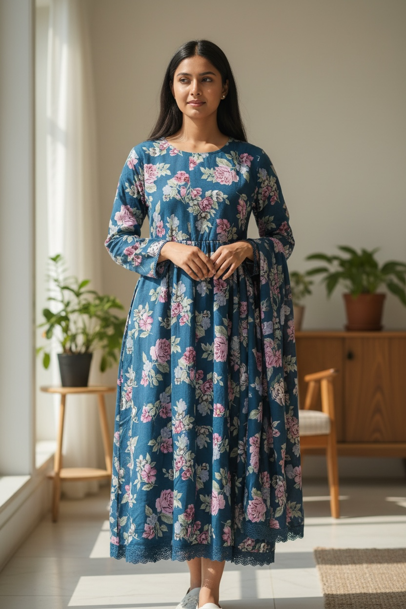 Kurti New Fashion Women Kurti  Elegant Perfect for Festive, Casual