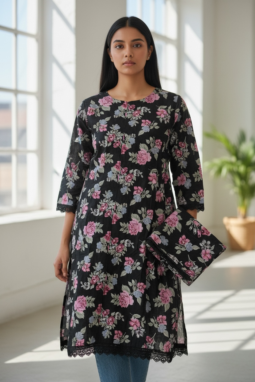 Kurti New Fashion Women Kurti  Elegant Perfect for Festive, Casual