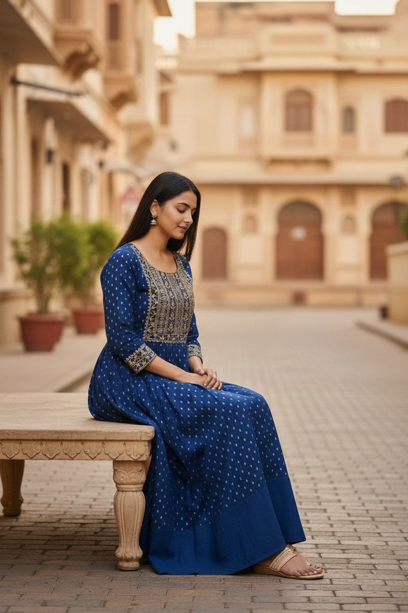 Kurti New Fashion Women Kurti  Elegant Perfect for Festive, Casual