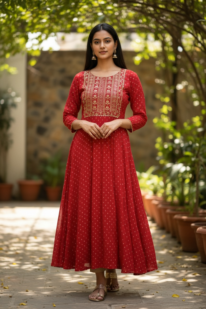 Kurti New Fashion Women Kurti  Elegant Perfect for Festive, Casual