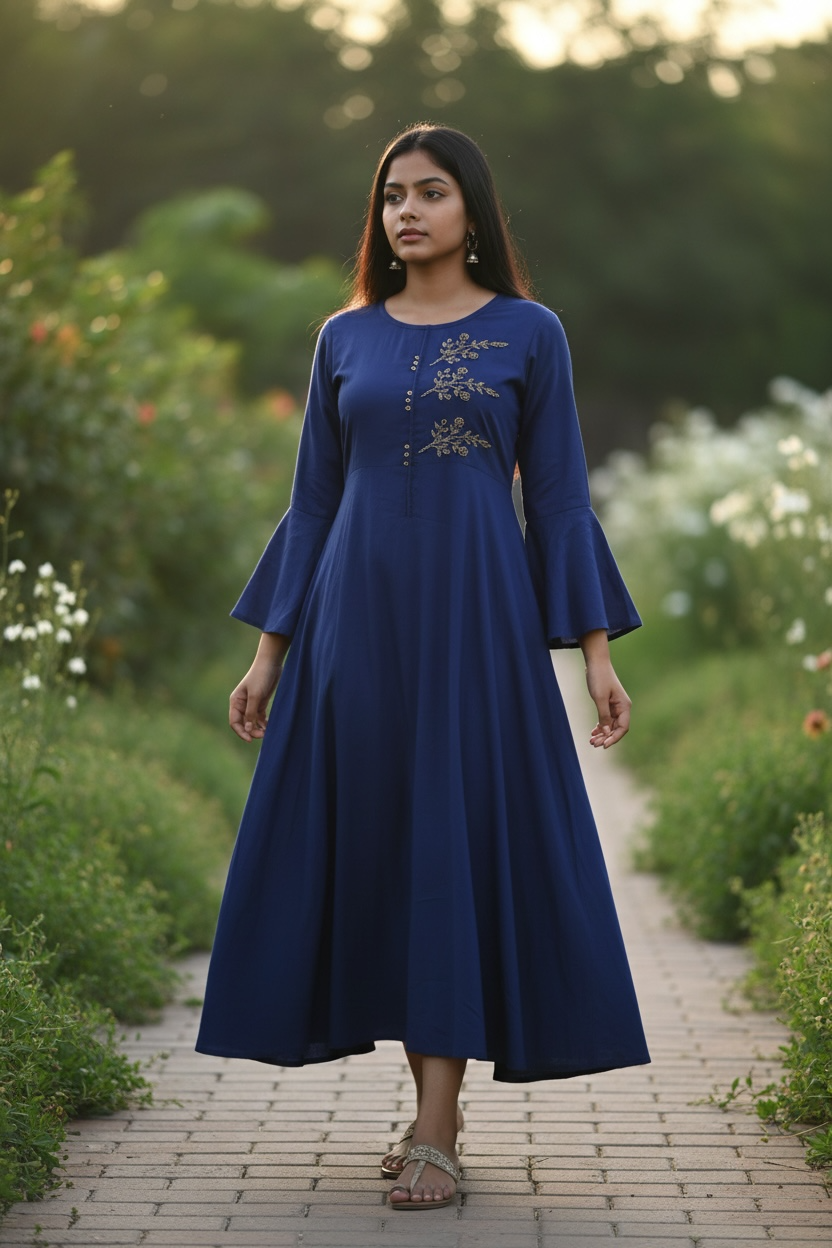 Kurti New Fashion Women Kurti  Elegant Perfect for Festive, Casual