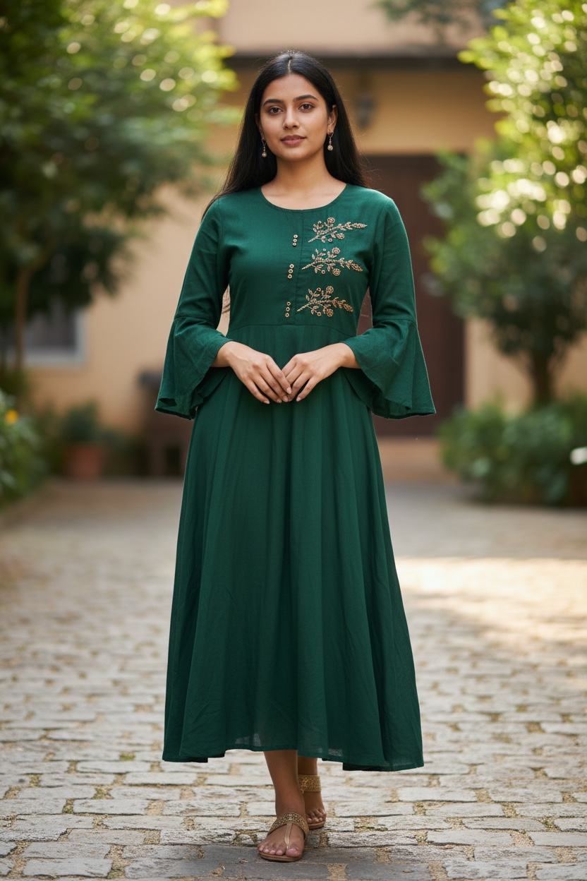 Kurti New Fashion Women Kurti  Elegant Perfect for Festive, Casual