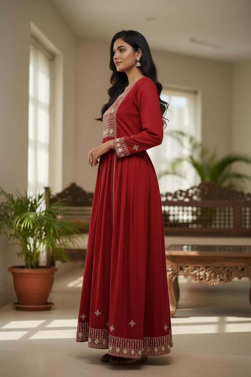 Kurti New Fashion Women Kurti  Elegant Perfect for Festive, Casual