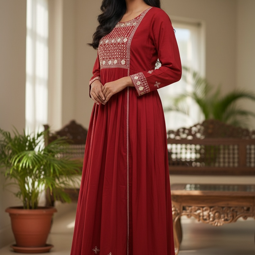 Kurti New Fashion Women Kurti  Elegant Perfect for Festive, Casual