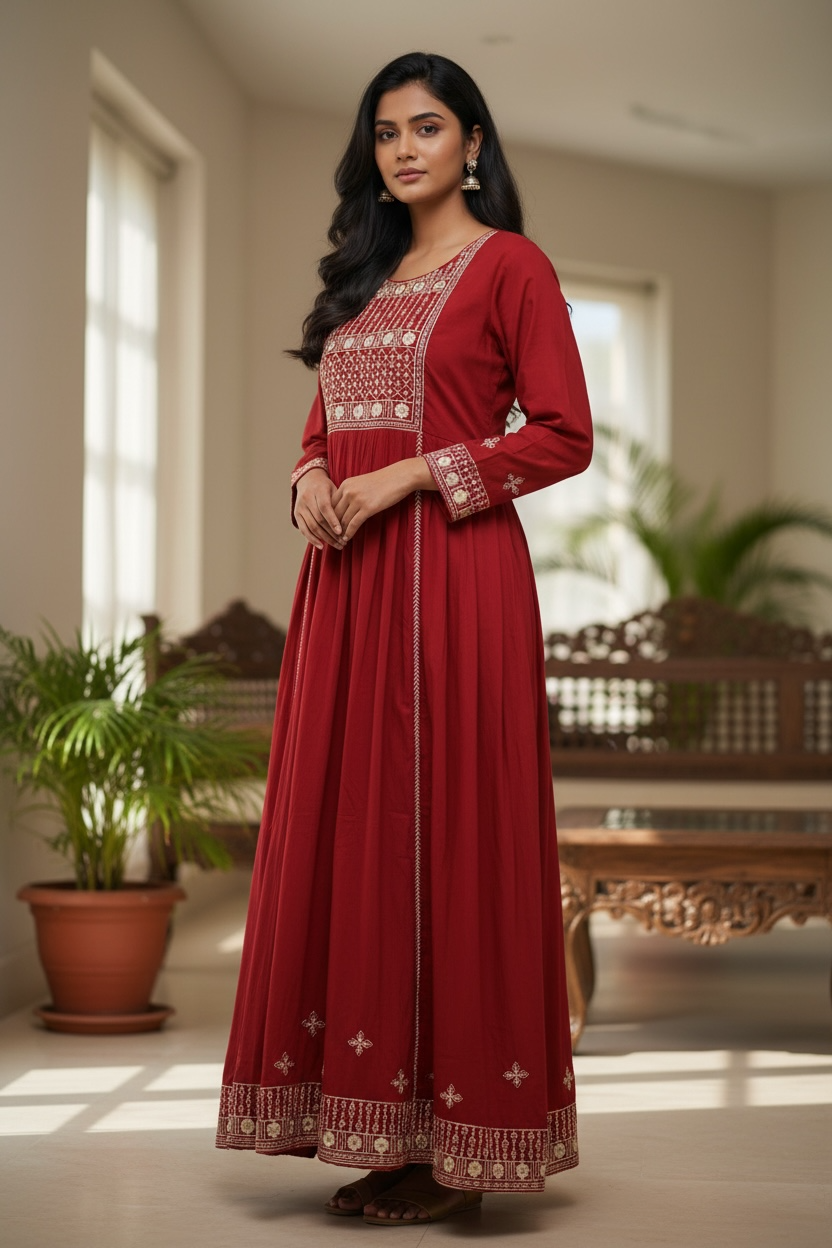 Kurti New Fashion Women Kurti  Elegant Perfect for Festive, Casual