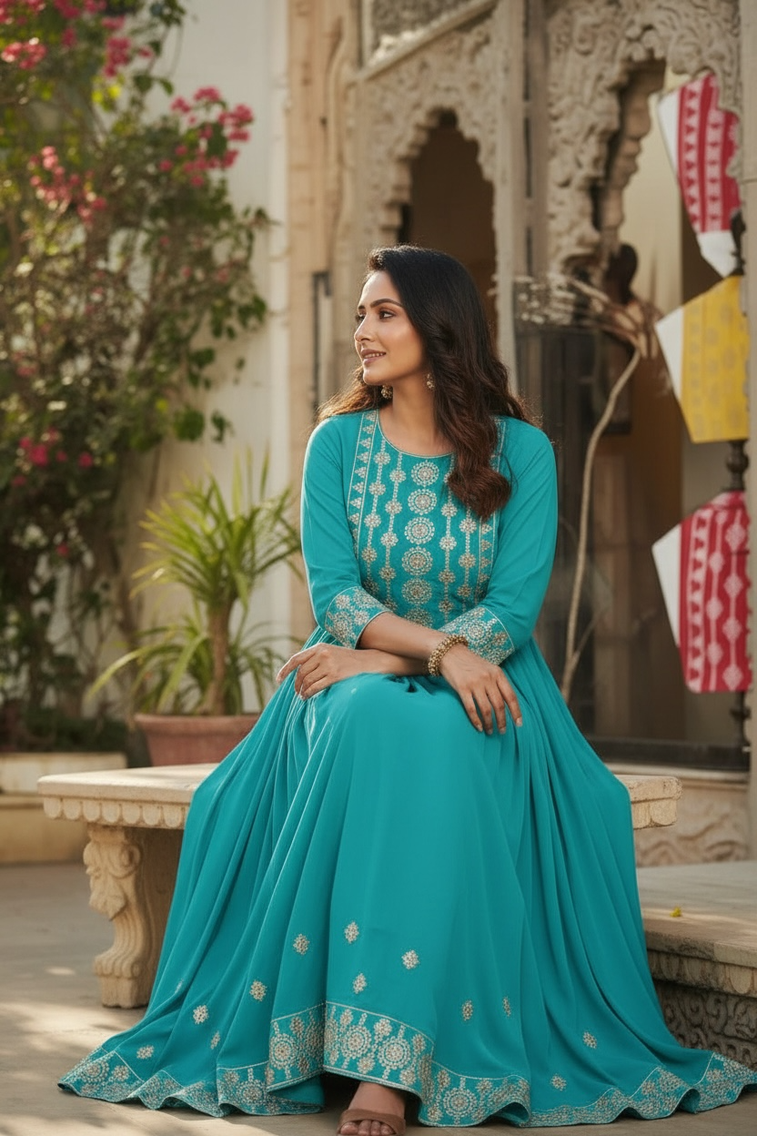 Kurti New Fashion Women Kurti  Elegant Perfect for Festive, Casual