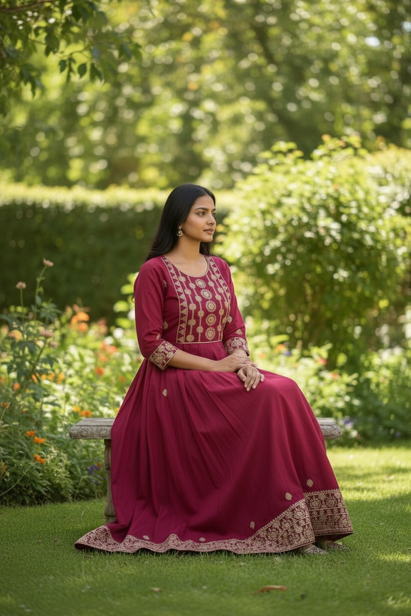 Kurti New Fashion Women Kurti  Elegant Perfect for Festive, Casual