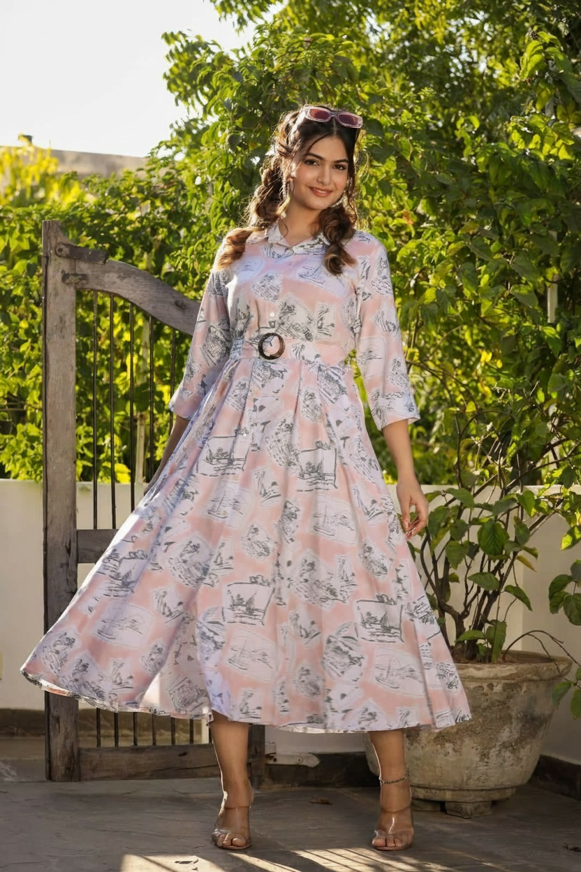 Modern Premium Long Gown Kurtis for Women