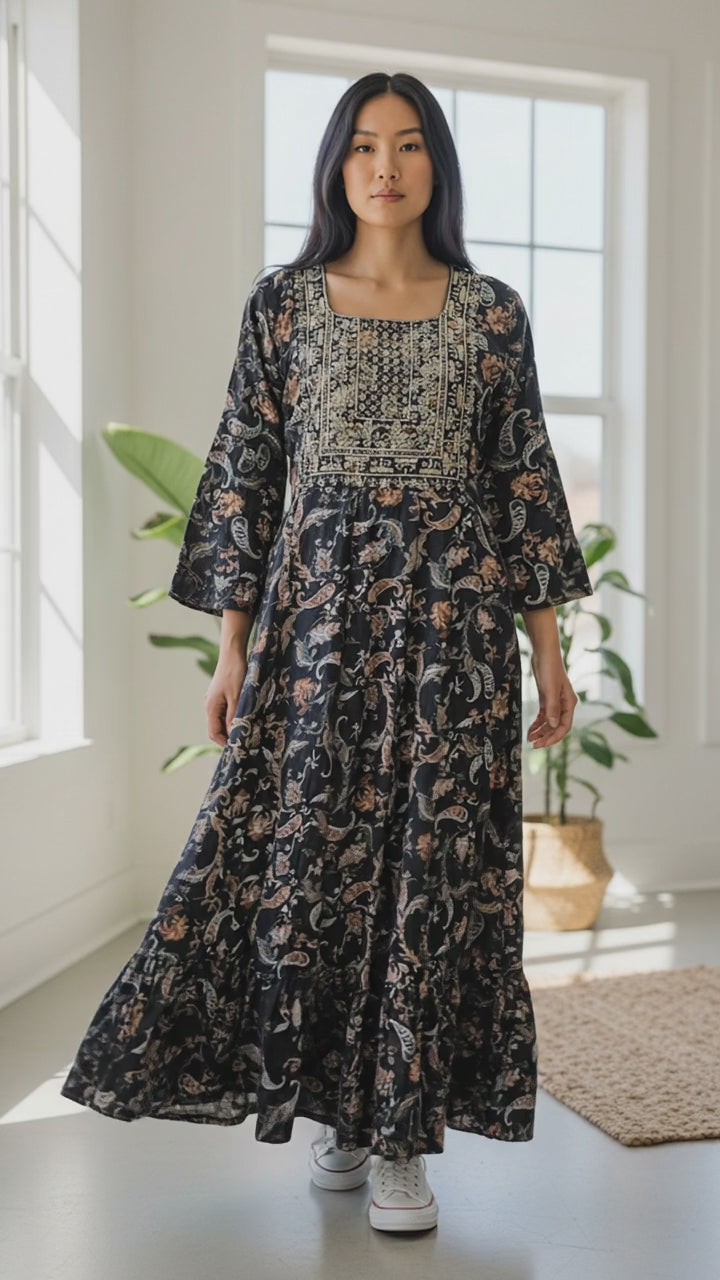 Ladies Long Gown