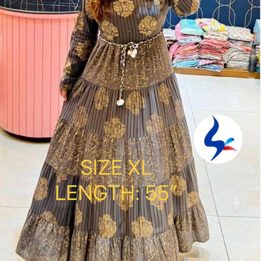 Ladies Long Gown
