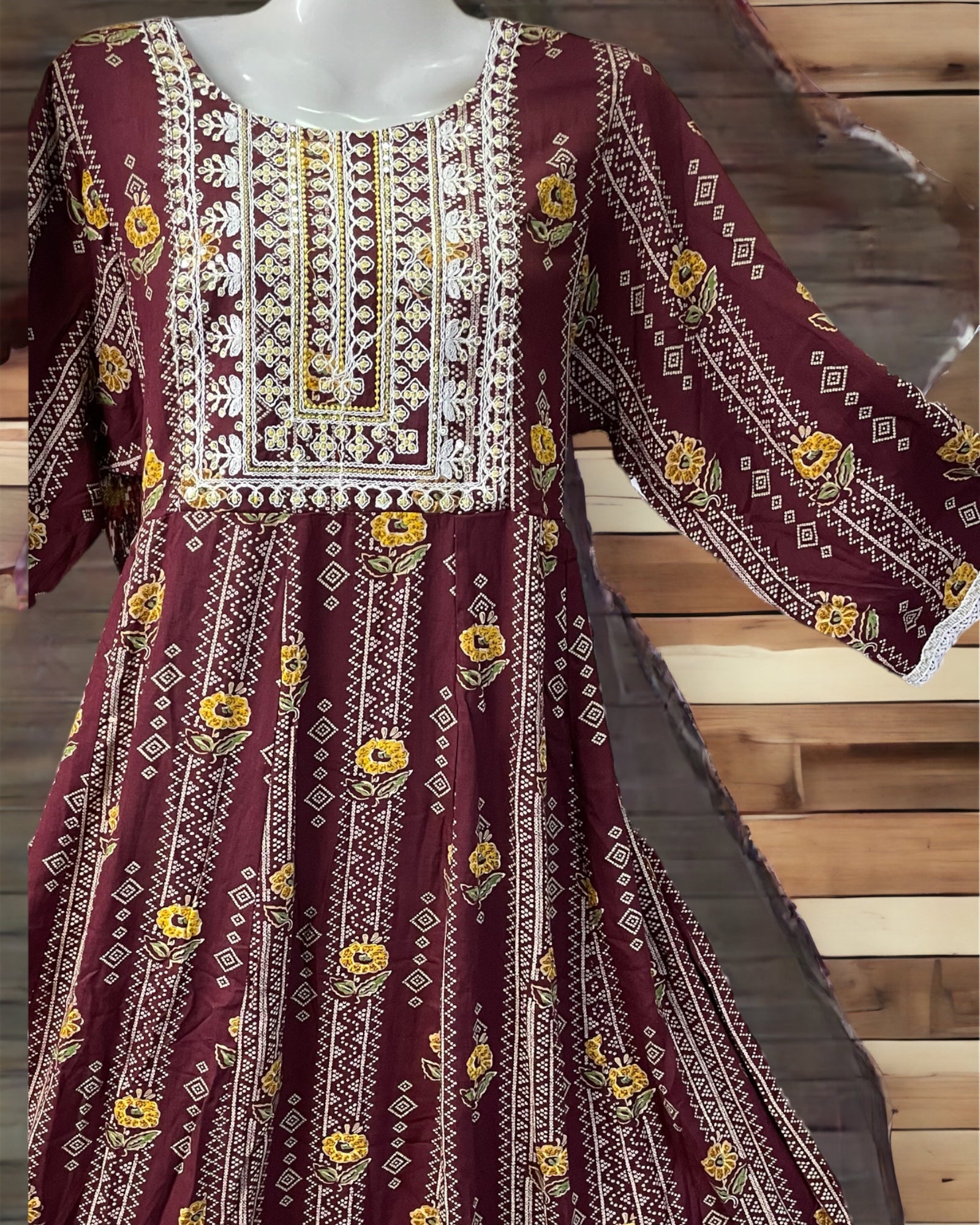 Ladies Long Gown