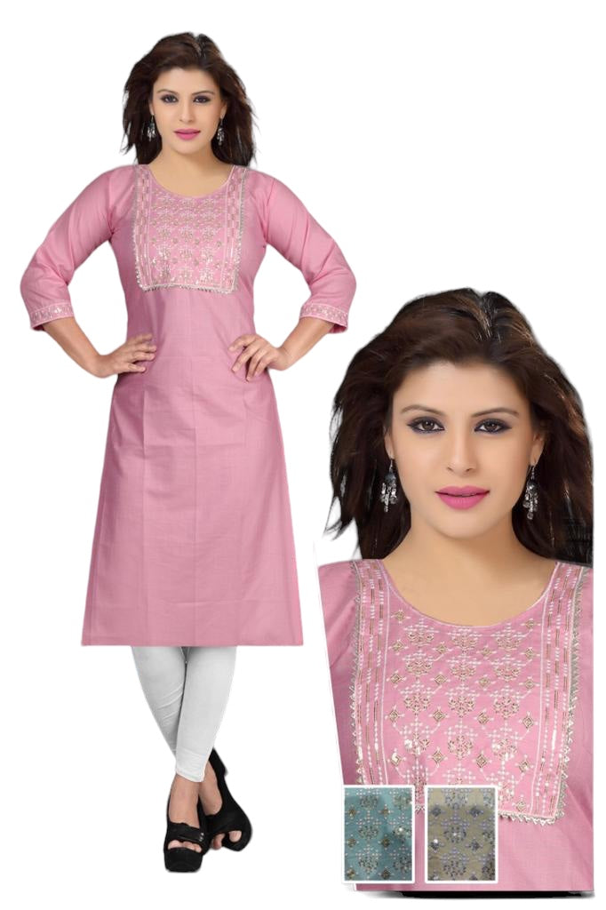 Kurti New Fashion Women Kurti  Elegant Perfect for Festive, Casual