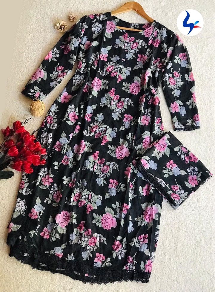 Kurti New Fashion Women Kurti  Elegant Perfect for Festive, Casual