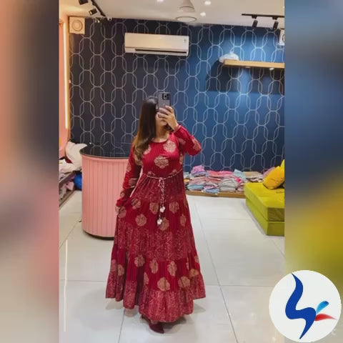 Ladies Long Gown