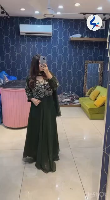 Ladies Long Gown