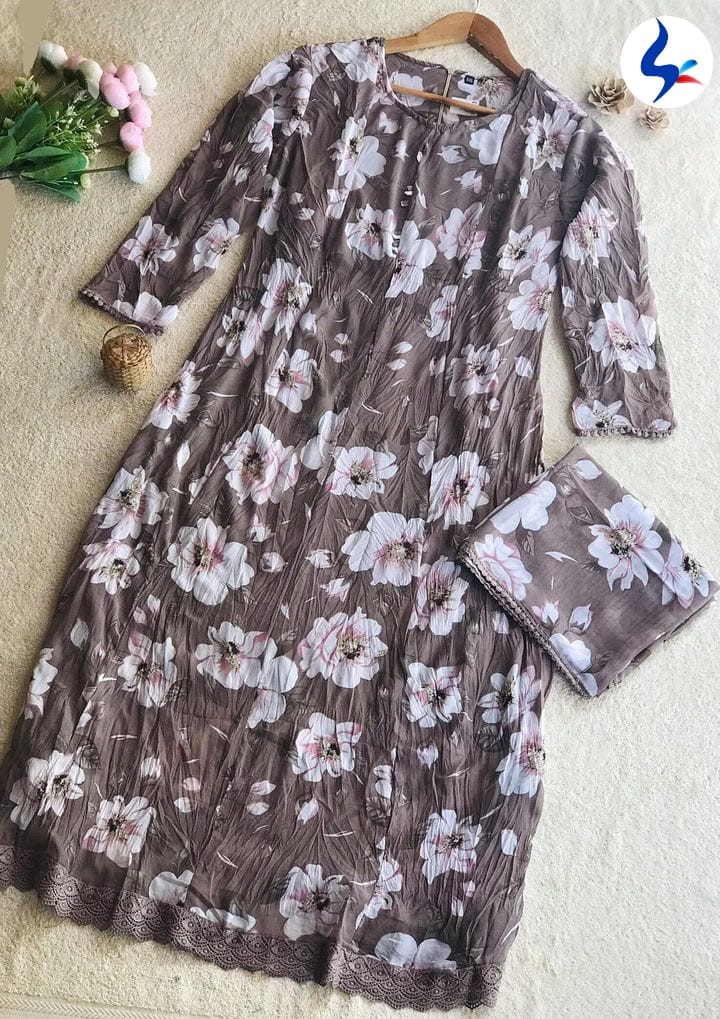 Kurti New Fashion Women Kurti  Elegant Perfect for Festive, Casual